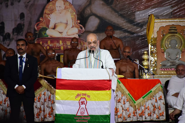 आचार्य विद्यासागर ने एक नए विचार और नए युग का प्रवर्तन किया : अमित शाह