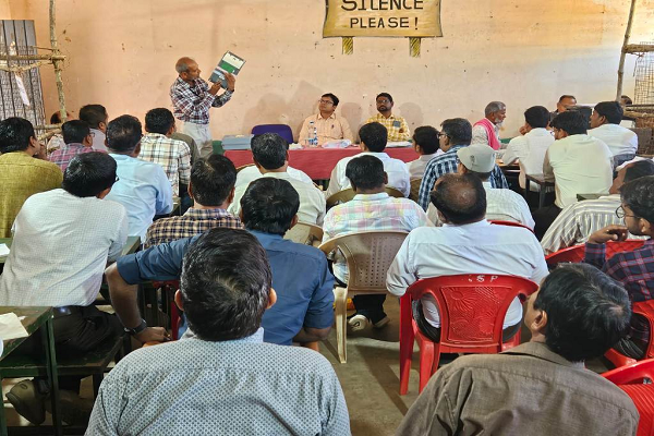 मतगणना में लगे अधिकारी-कर्मचारियों को प्रशिक्षित किया गया