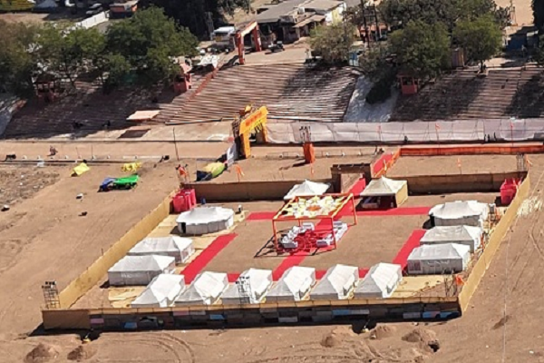 राजिम कुंभ कल्प मेला : प्रयागराज की तर्ज पर बनाया गया टेंट सिटी