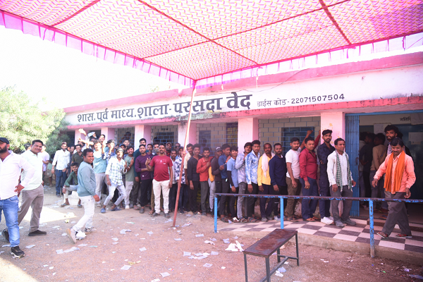 त्रिस्तरीय पंचायत चुनाव 2025 कलेक्टर-एसपी ने मतदान का लिया जायजा 