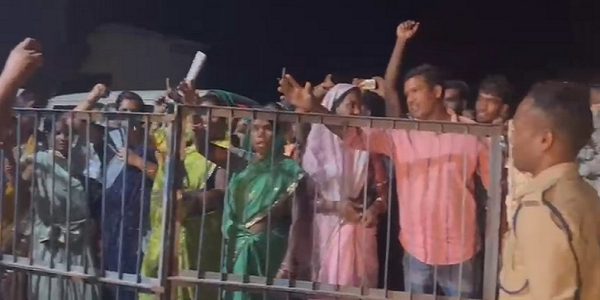 पंचायत चुनाव में फर्जी मतदान का आरोप, ग्रामीणों ने किया हंगामा