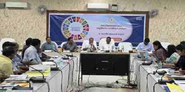 उन्मुखीकरण प्रशिक्षण व कार्यशाला में जिले के अधिकारी हुए शामिल
