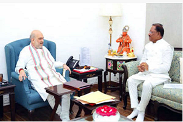 नक्सलवाद को पूरी तरह खत्म करने पर शाह, साय ने किया मंथन