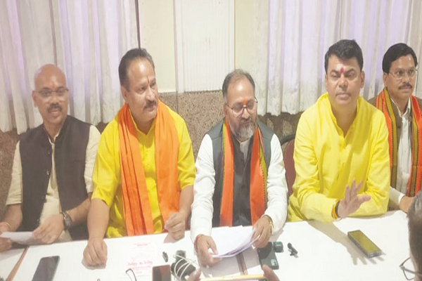 भाजपा जिला भिलाई व दुर्ग द्वारा 22 मार्च को मनाया जाएगा 'बिहार के तिहार'