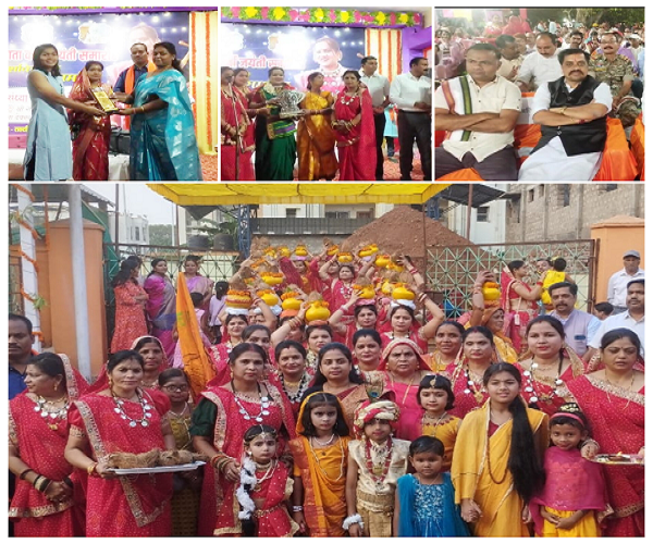 भक्त माता कर्मा जयन्ती के अवसर पर किरन्दुल में सांस्कृतिक कार्यक्रम पंडवानी का किया गया भव्य  आयोजन