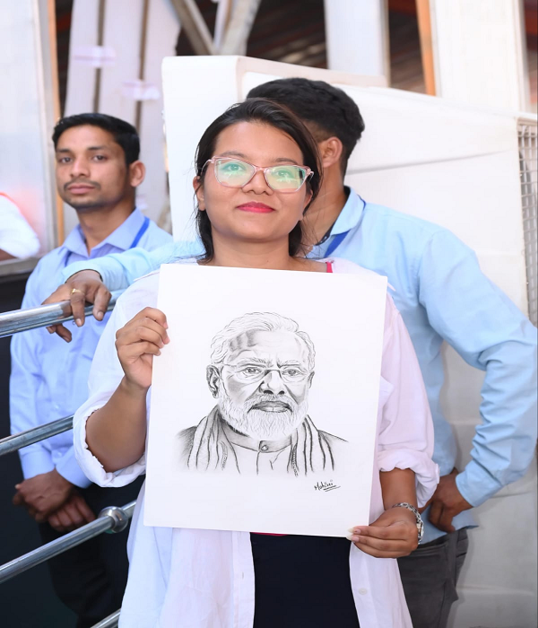 एक कला, एक नजर, और एक वादा &ndash; यह क्षण बना एक प्रेरणा की मिसाल