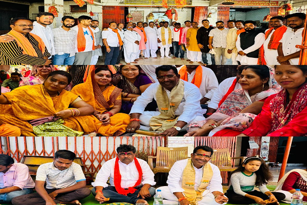  गरियाबंद युवा मित्र मंडली ने रामनवमी के अवसर पर शिव दुर्गा मंदिर में किया विशाल भंडारे का आयोजन विधायक रोहित साहू ने बेलीं पूरियां भोजन परोसा और दिव्यांग बच्चों संग बैठकर ग्रहण किया प्रसाद