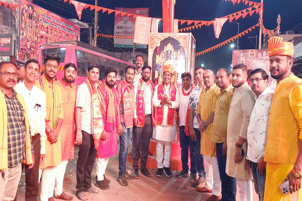 जय श्रीराम के जयघोष से गूंज उठा गरियाबंद......