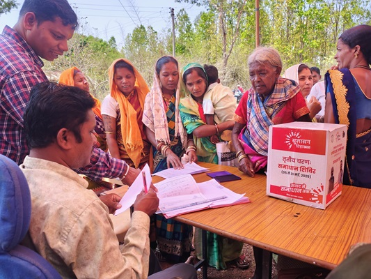 जिले के ग्रामीण इलाकों में समस्या-शिकायतों के निराकरण के लिए ग्रामीणों ने दिखाया उत्साह