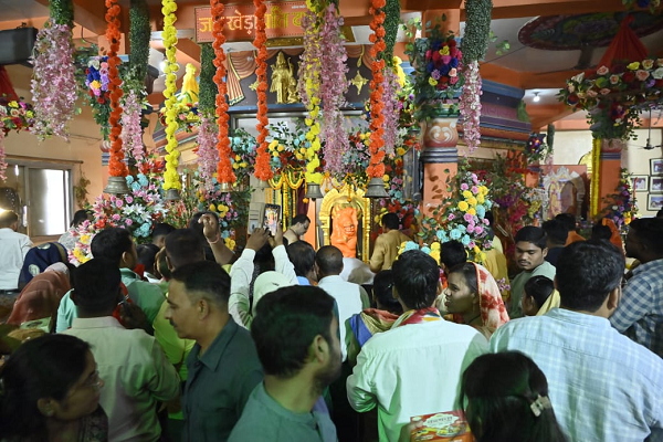 हनुमान जयंती पर उपमुख्यमंत्री विजय शर्मा ने की विशेष पूजा-अर्चना, महाआरती में हुए शामिल