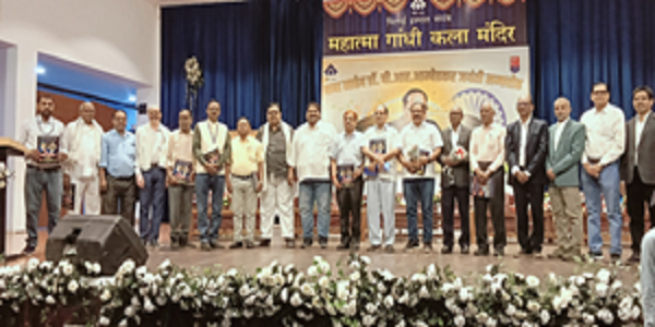 अम्बेडकर जयंती समारोह मे छत्तीसगढ़ सर्व समाज संगठन के पदाधिकारीगण