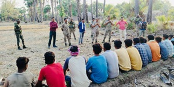 करीगुण्डम मे शांति व्यवस्था बहाल