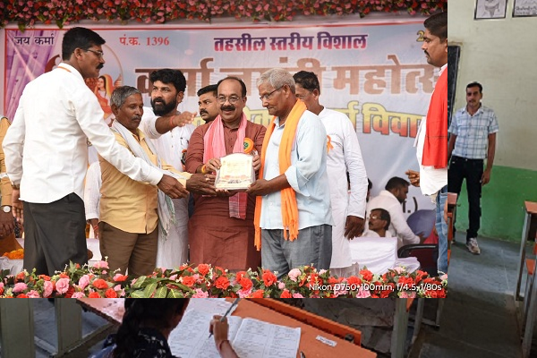 उप मुख्यमंत्री अरुण साव ने भक्त माता कर्मा जयंती महोत्सव में की शिरकत
