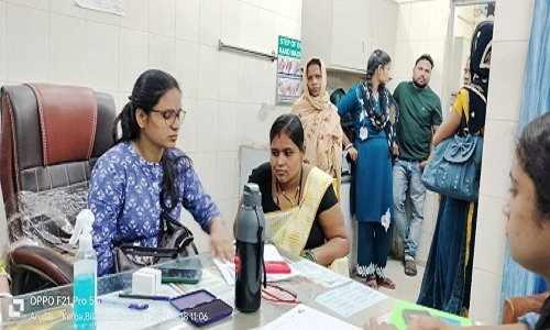 उच्च जोखिम वाली गर्भवती महिलाओं की स्वास्थ्य केंद्रों में होती है निशुल्क जांच