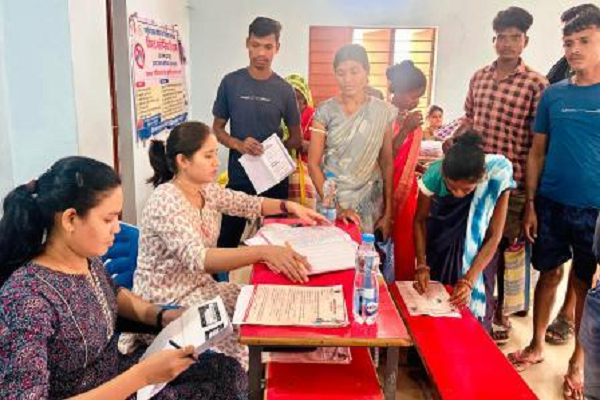 छत्तीसगढ़ के प्रथम नक्सल सदस्य मुक्त पंचायत बड़ेसेट्टी में तीनदिवसीय सुविधा शिविर संपन्न