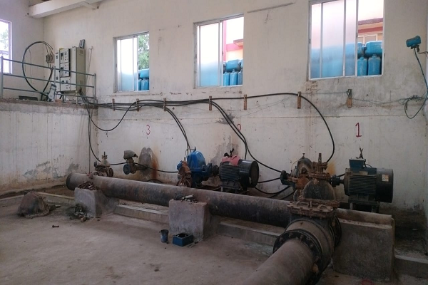 कलेक्टर ने फिल्टर प्लांट व इंटेकवेल का किया निरीक्षण