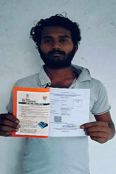 &ldquo;सुशासन तिहार&ldquo; : &rsquo;जनपद पंचायत भरतपुर में रांपा निवासी सोनू को मिला 7 दिन में नया राशन कार्ड&rsquo;