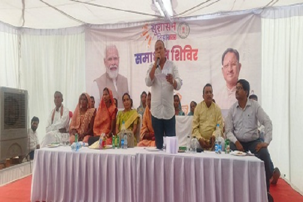 पिपरिया समाधान शिविर में 2329 आवेदनों का निराकरण