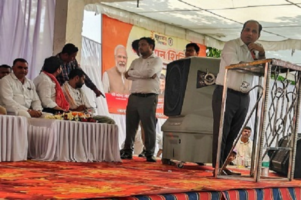 सुशासन तिहारः ग्राम पलौद में समाधान शिविर का हुआ आयोजन