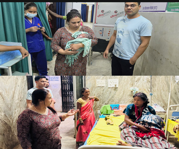 देर रात CMHO का जिला अस्पताल में औचक निरीक्षण, ,प्रीमैच्योर डिलीवरी के दौरान खुद मैदान में उतरीं डॉ. गार्गी, नवजात को बचाने संभाली कमान।