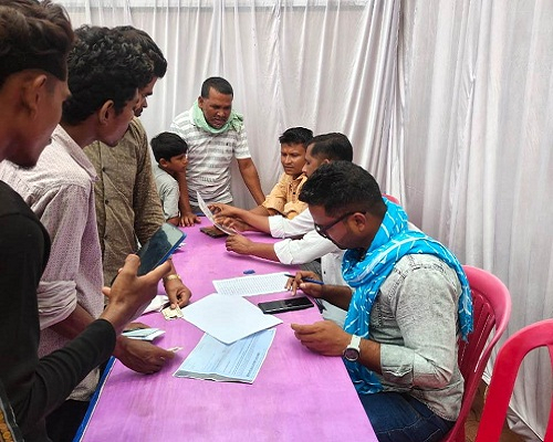 देवभोग में आधार शिविर संपन्न