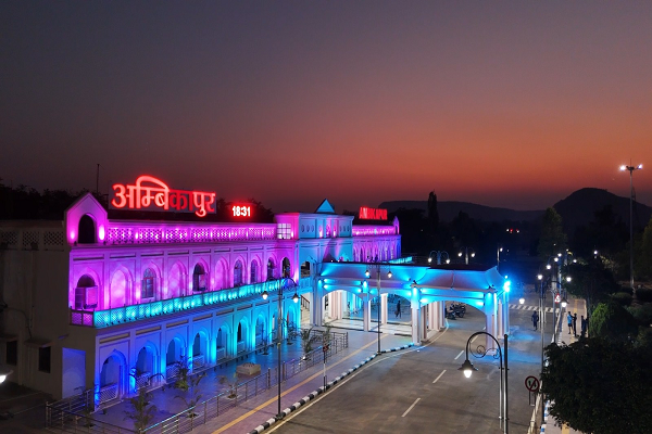 प्रधानमंत्री श्री नरेंद्र मोदी ने छत्तीसगढ़ के 05 अमृत स्टेशनों का किया उद्घाटन