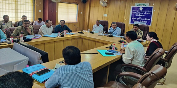 जिले में लागू हो रहे नए आपराधिक कानूनों पर प्रभावी कार्यवाही के निर्देश