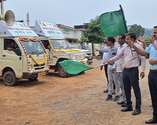 विकसित कृषि संकल्प अभियान रथ रवाना