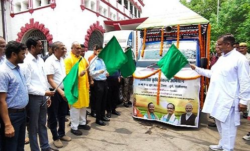 विकसित कृषि संकल्प अभियान का दुर्ग में हुआ भव्य शुभांरभ