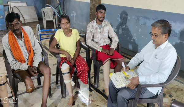 जयपुर पैर से नई राह पर बूंदों कुजूर, 8 दिव्यांगों को मिला सहारा