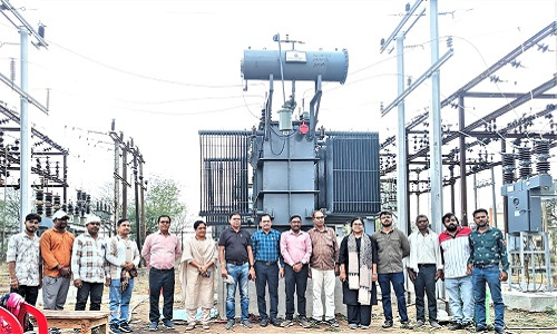 लगभग 97 लाख 72 हजार रुपए की लागत से झाल सबस्टेशन की क्षमता बढ़ाई