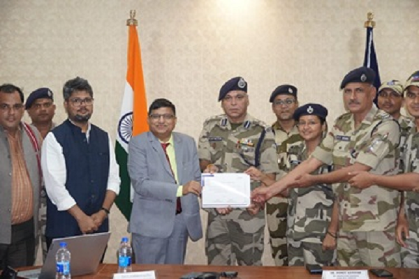 सीआईएसएफ क्षेत्रीय प्रशिक्षण केंद्र, भिलाई को मिली दो सितारा &ldquo;अति उत्तम&rdquo; मान्यता