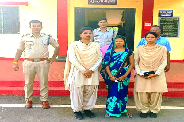  बघमरा में हुए महिला हत्याकांड का हुआ खुलासा।