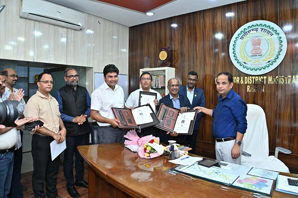 सीबीजी प्लांट के लिए 100 करोड़ का निवेश, रायपुर में त्रिपक्षीय समझौता