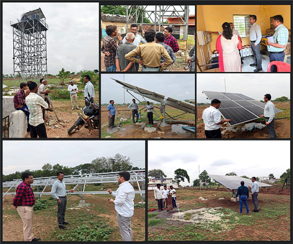  क्रेडा सी.ई.ओ. श्री राजेश सिंह राणा द्वारा जल जीवन मिशन
