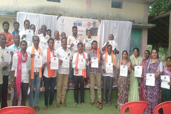  भाजपा के केंद्र सरकार के 11 वर्षों का कार्यकाल सुशासन एवं गरीब कल्याण के कार्यों से उपलब्धि भरा रहा है,, राजेश साहू