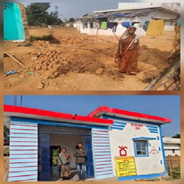 प्रधानमंत्री जनमन योजना से फुलेश्वर के पक्के मकान का सपना हुआ सच