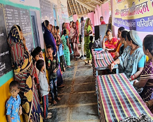 रतावा और खड़मा में लगा संतृप्तिकरण शिविर