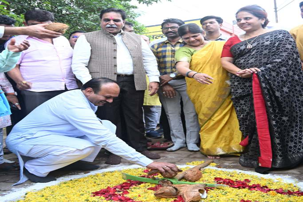 रायपुरा चौक में ₹433.37 लाख की अंडरग्राउंड केबलिंग का शुभारंभ