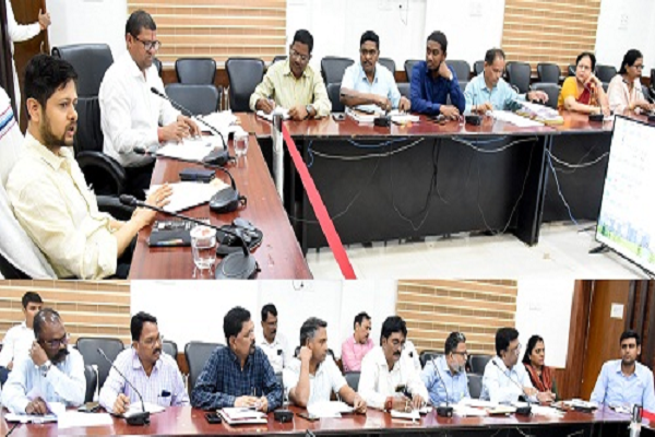 जिला प्रशासन और बीएसपी प्रबंधन की बैठक संपन्न