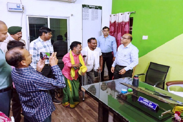 फिंगेश्वर में दिव्यांगता स्वास्थ्य शिविर का हुआ आयोजन