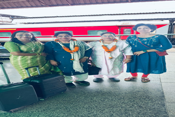  डिस्ट्रिक्ट प्रेसिडेंट का विजीट हेतु आगमन