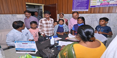 जिला चिकित्सालय में दिव्यांगजनो के लिये आयोजित हुआ शिविर