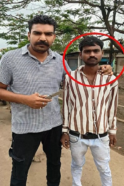 खमतराई में धारदार चाकू लहराने वाला युवक गिरफ्तार