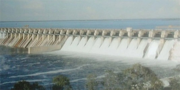  हीराकुंड बांध के 12 गेट खोले गए