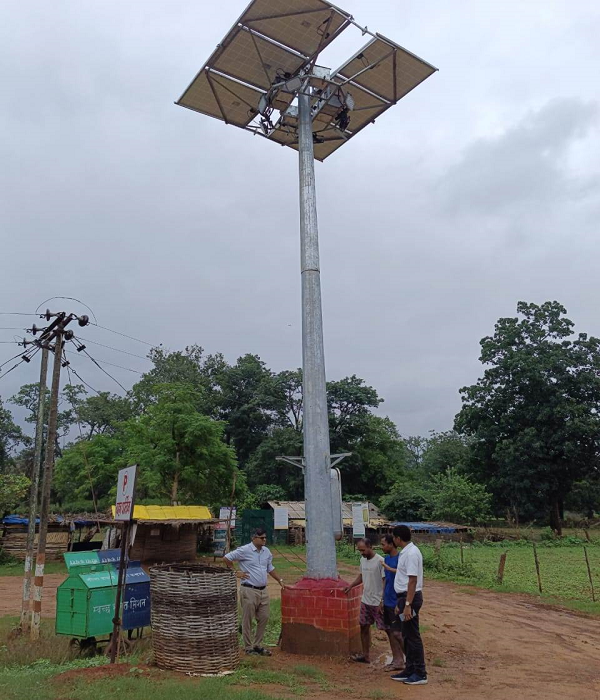  मुख्यमंत्री श्री विष्णु देव साय की पहल से गांव में सौर ऊर्जा परियोजनाओं का हुआ क्रियान्वयन