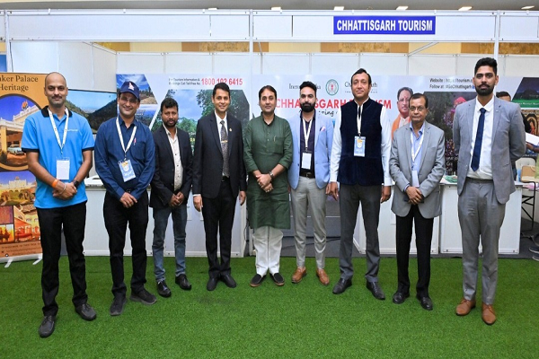  छत्तीसगढ़ पर्यटन ने कोलकाता में दर्ज कराई प्रभावशाली उपस्थिति