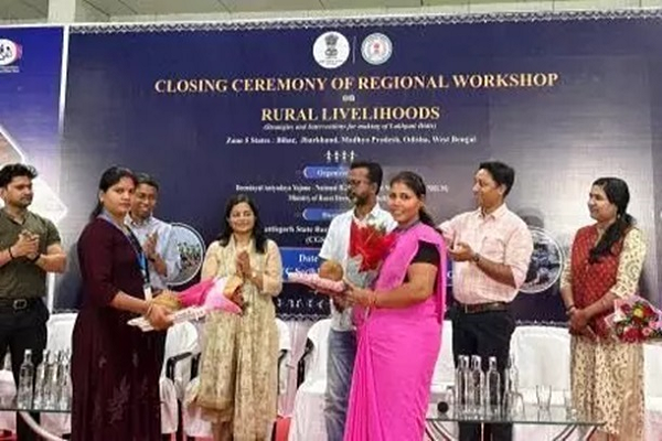 रायपुर में लखपति महिला पहल पर राष्ट्रीय कार्यशाला
