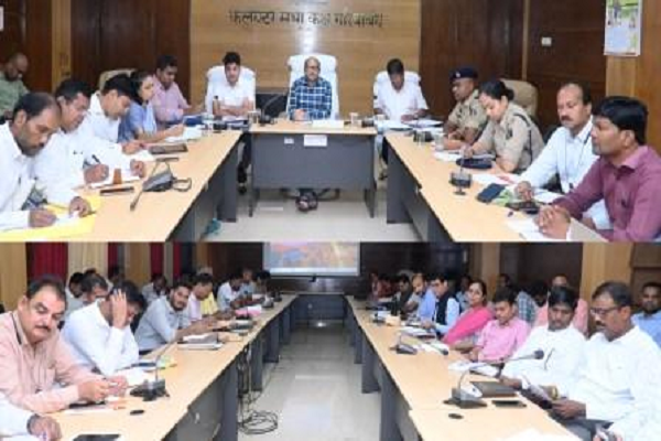 उच्च कार्यालयों के लंबित प्रकरणों को नियत समय में करें निराकरण : कलेक्टर उइके