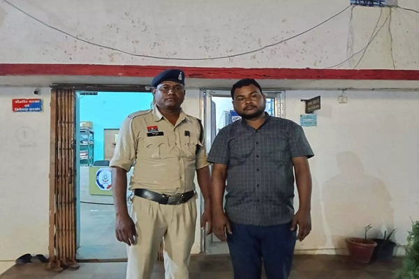 लाखों के गांजे के साथ अंतर्राज्यीय तस्कर सुभाष तिवारी गिरफ्तार